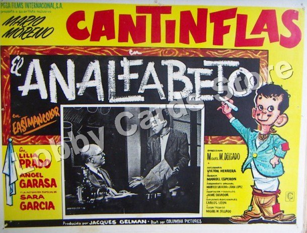 CANTINFLAS/ANALFABETO